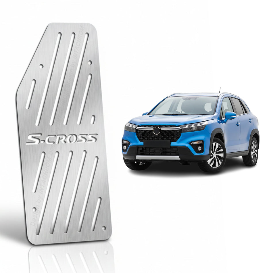 Suzuki S-Cross 2021-2026 JYB Uyumlu Krom Ayak Dinlendirme Pedalı