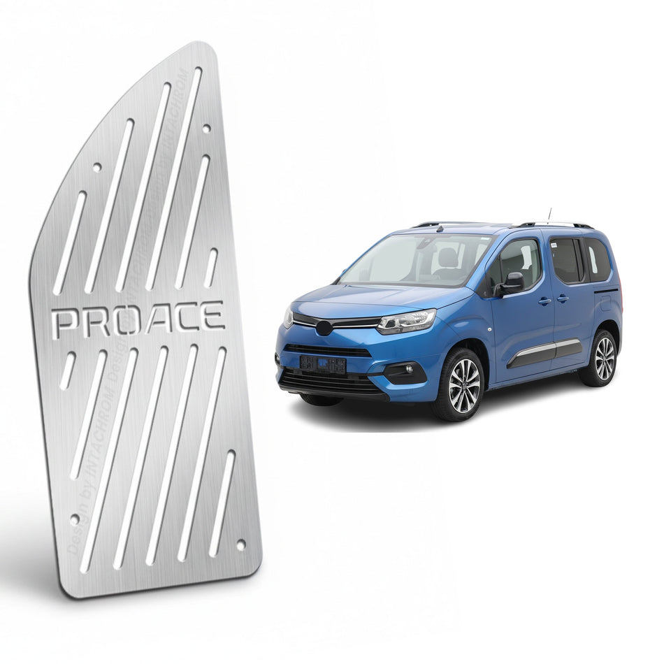 Toyota Proace 2020-2026 EMP2 Uyumlu Krom Ayak Dinlendirme Pedalı