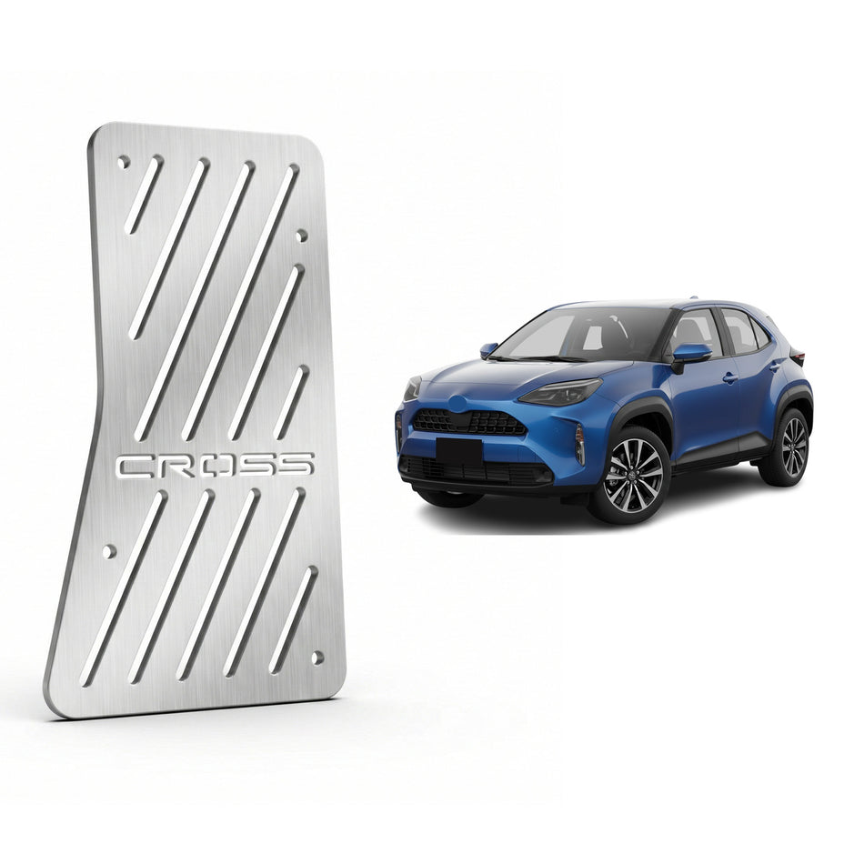Toyota Yaris Cross 2020-2026 XP210 Uyumlu Krom Ayak Dinlendirme Pedalı