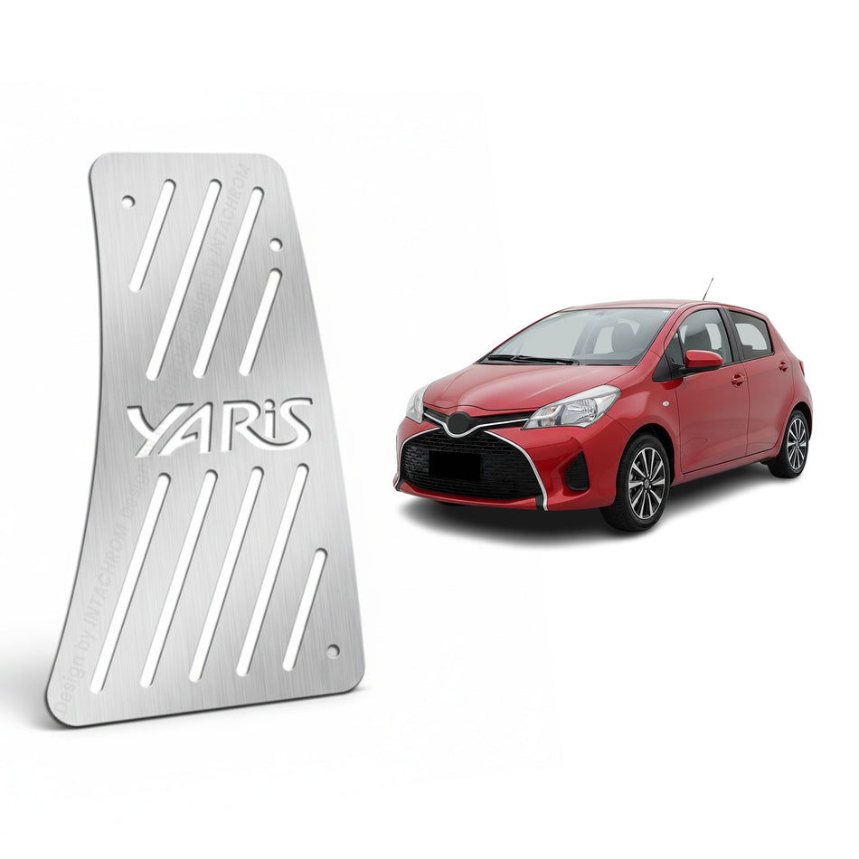 Toyota Yaris 2013-2020 XP130 Uyumlu Krom Ayak Dinlendirme Pedalı