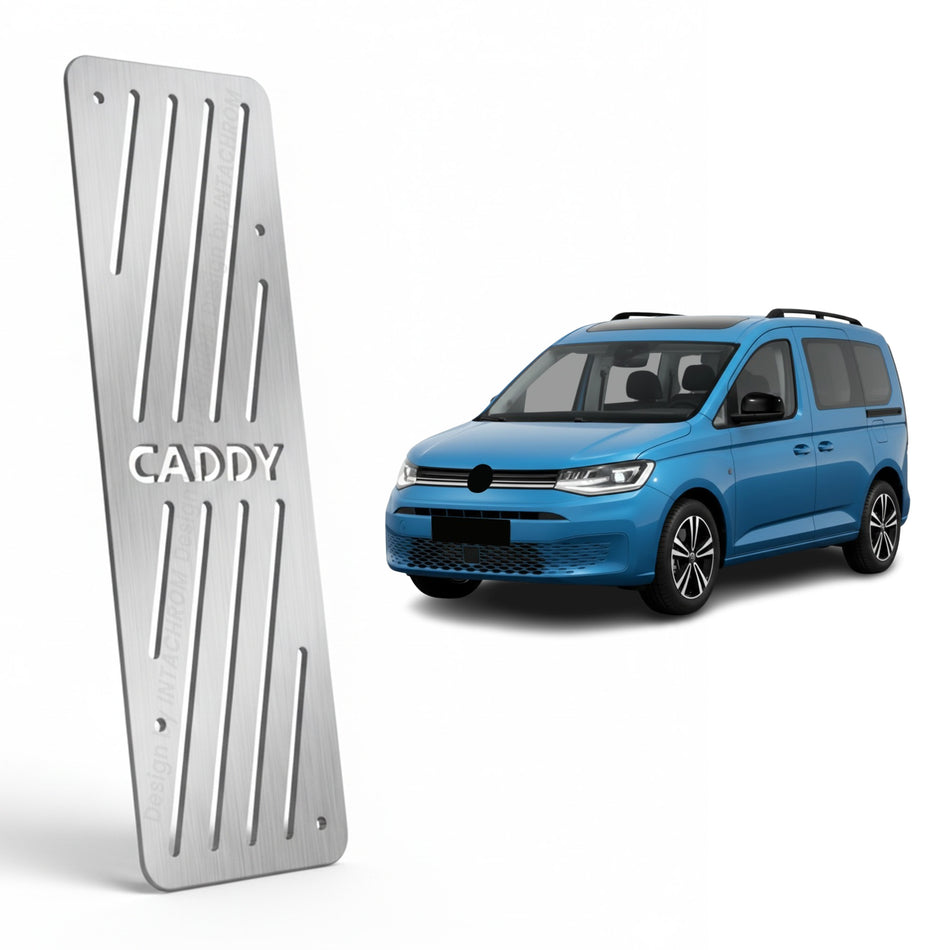 Volkswagen Caddy 2015-2026 SB Uyumlu Krom Ayak Dinlendirme Pedalı