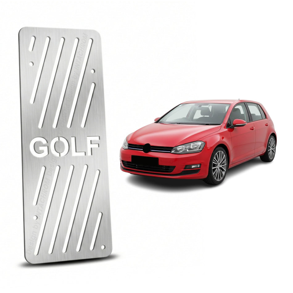 Volkswagen Golf 7 2012-2017 5G Uyumlu Krom Ayak Dinlendirme Pedalı