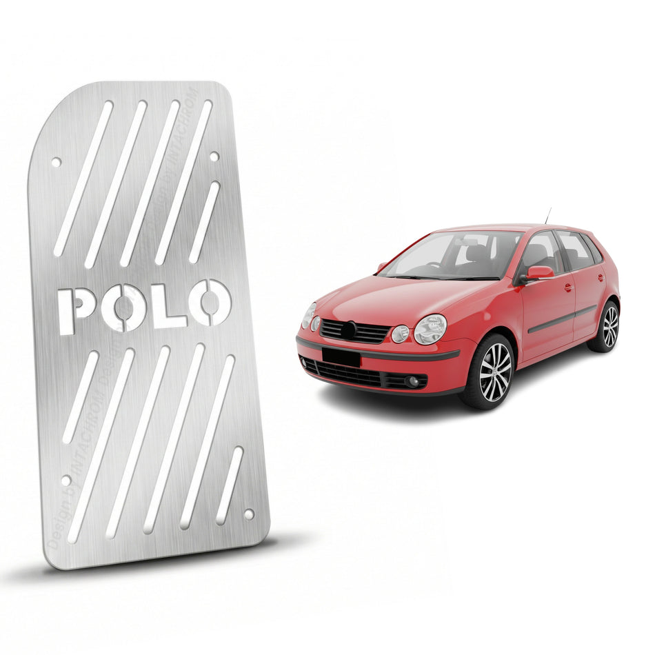 Volkswagen Polo 4 2002-2009 9N Uyumlu Krom Ayak Dinlendirme Pedalı