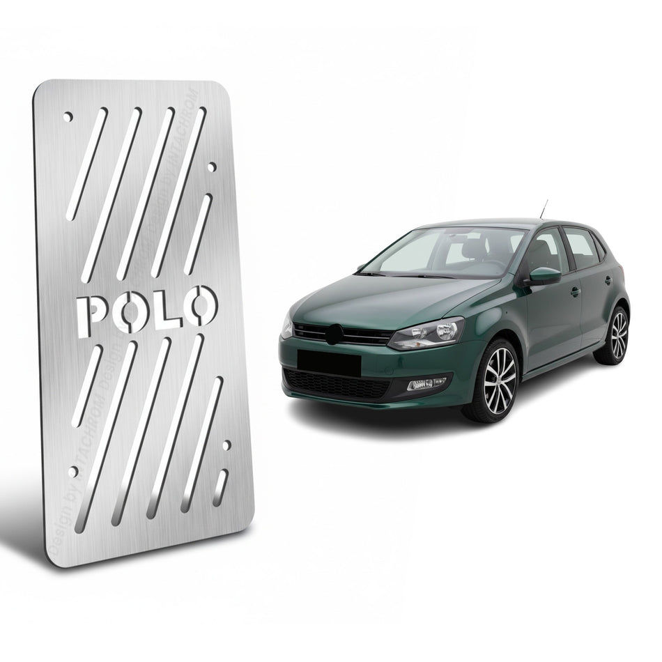 Volkswagen Polo 5 2009-2017 6R Uyumlu Krom Ayak Dinlendirme Pedalı