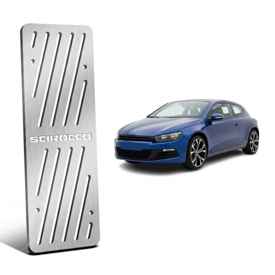 Volkswagen Scirocco 2008-2017 TYP13 Uyumlu Krom Ayak Dinlendirme Pedalı