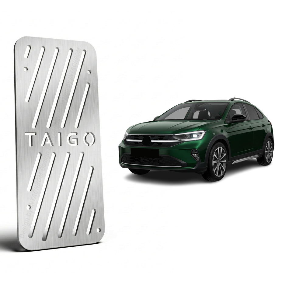 Volkswagen Taigo 2021-2026 TYP CS Uyumlu Krom Ayak Dinlendirme Pedalı