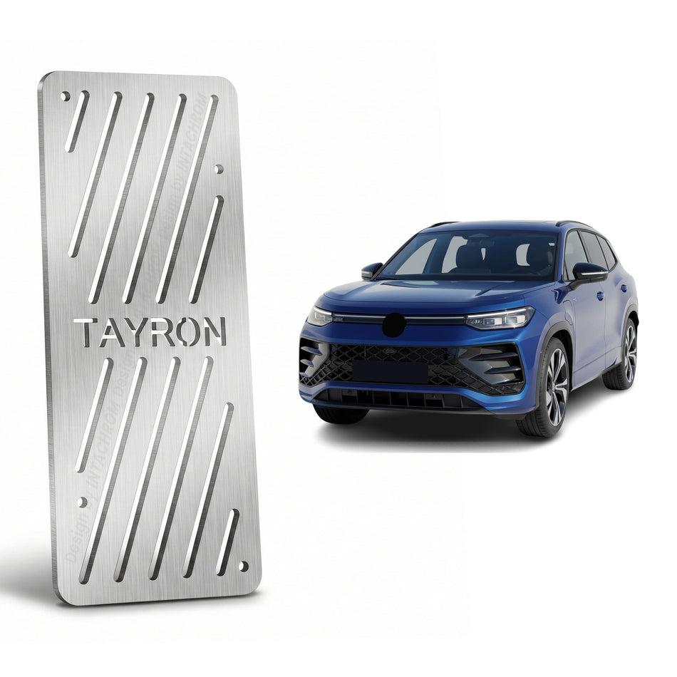 Volkswagen Tayron 2024-2026 TYP CT Uyumlu Krom Ayak Dinlendirme Pedalı