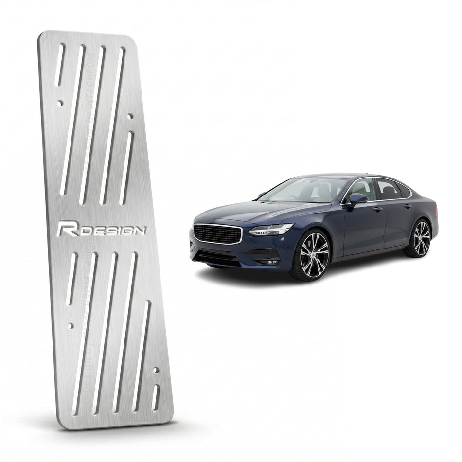 Volvo S90 Rdesign 2016-2024 PS Uyumlu Krom Ayak Dinlendirme Pedalı