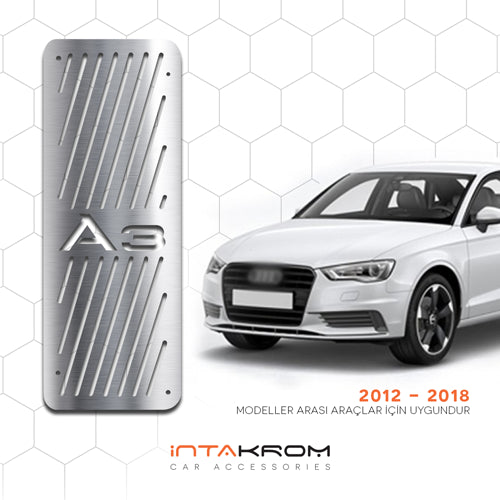 Audi A3 Krom Ayak Dinlendirme Pedalı - 2013 - 2016 / SD - HB