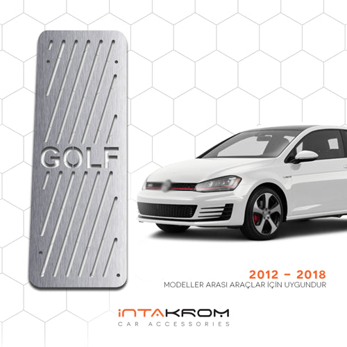 Volkswagen Golf 7 Krom Ayak Dinlendirme Pedalı - 2012 - 2018